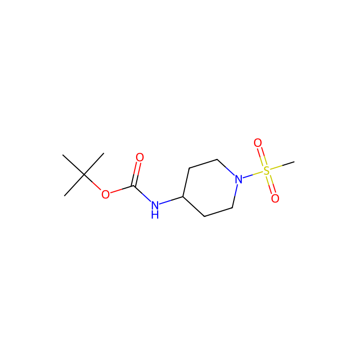 tert-Butyl (1-(methylsulfonyl)piperidin-4-yl)carbamate - ≥95% CAS No(287953-38-2) by Aladdin Scientific