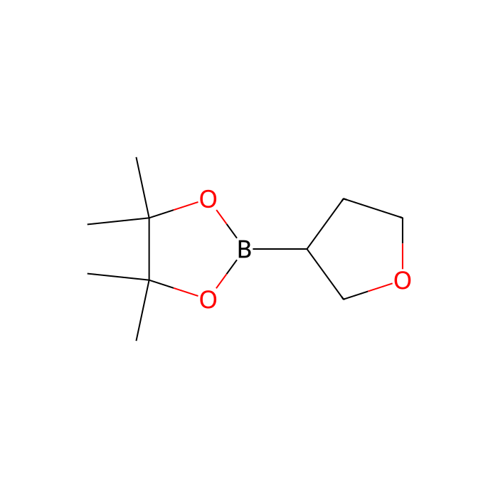 4,4,5,5-Tetramethyl-2-(tetrahydrofuran-3-yl)-1,3,2-dioxaborolane - ≥96% CAS No(331958-90-8) by Aladdin Scientific