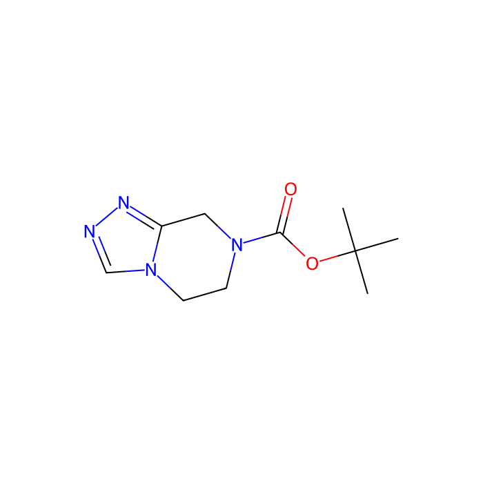 tert-Butyl 5,6-dihydro-[1,2,4]triazolo[4,3-a]pyrazine-7(8H)-carboxylate - ≥97% CAS No(723286-79-1) by Aladdin Scientific