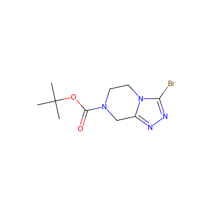 7-Boc-3-bromo-5,6,7,8-tetrahydro-1,2,4-triazolo[4,3-a]pyrazine - ≥97% CAS No(723286-80-4) by Aladdin Scientific