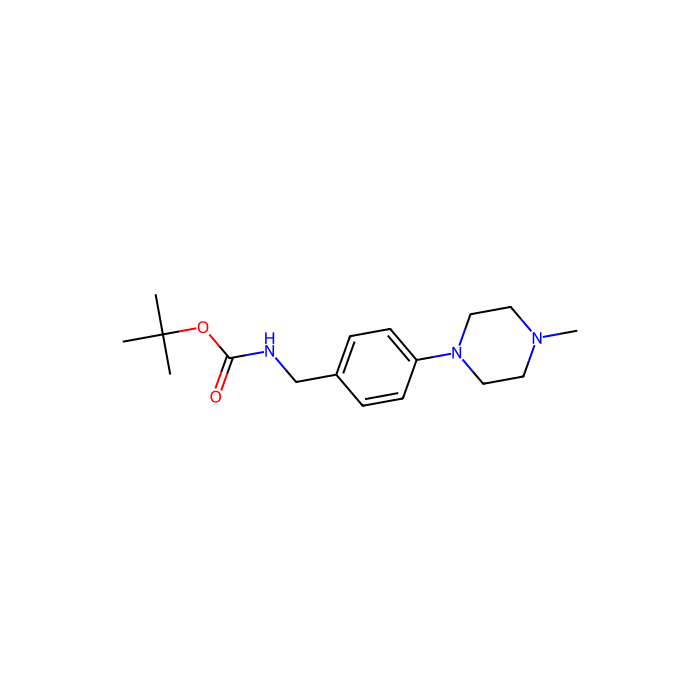 tert-Butyl 4-(4-methylpiperazin-1-yl)benzylcarbamate - ≥97%  by Aladdin Scientific