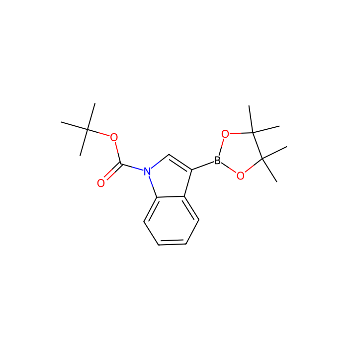 tert-Butyl 3-(4,4,5,5-tetramethyl-1,3,2-dioxaborolan-2-yl)-1H-indole-1-carboxylate - ≥95% CAS No(942070-45-3) by Aladdin Scientific