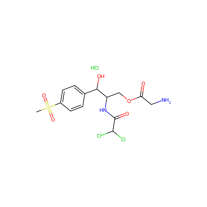 Thiamphenicol glycinate hydrochloride - ≥98% CAS No(2611-61-2) by Aladdin Scientific