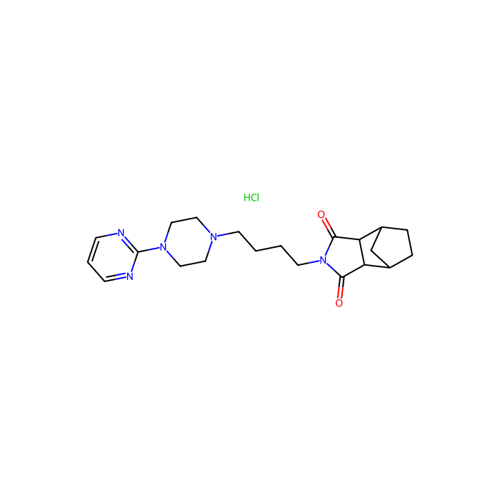 Tandospirone hydrochloride (Metanopirone) - ≥99% CAS No(99095-10-0) by Aladdin Scientific