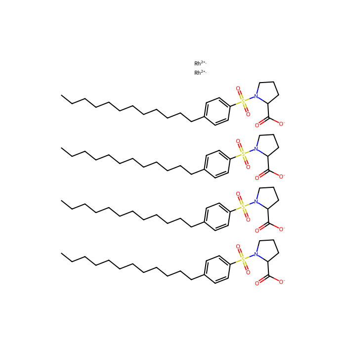 Tetrakis[(S)-(-)-N-(p-dodecylphenylsulfonyl)prolinato]dirhodium(II) Rh2(S-DOSP)4 - ≥95% CAS No(179162-34-6) by Aladdin Scientific