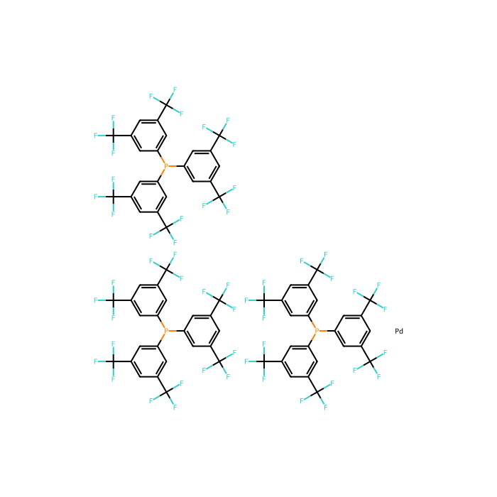 Tris{tris[3,5-bis(trifluoromethyl)phenyl]phosphine}palladium(0) - ≥99% CAS No(1130784-80-3) by Aladdin Scientific