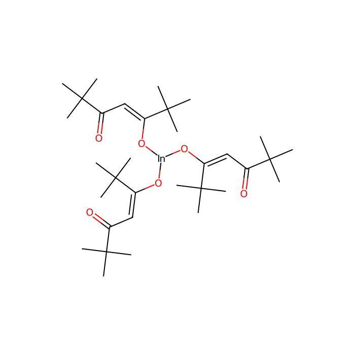 Tris(2,2,6,6-tetramethyl-3,5-heptanedionato)indium(III) - ≥98% CAS No(34269-03-9) by Aladdin Scientific