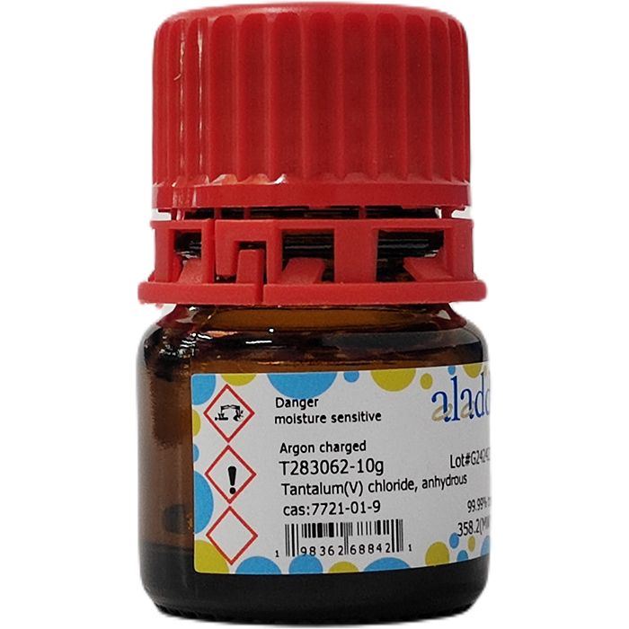 Tantalum(V) chloride, anhydrous - PrimorTrace™, ≥99.99% metals basis CAS No(7721-01-9) by Aladdin Scientific