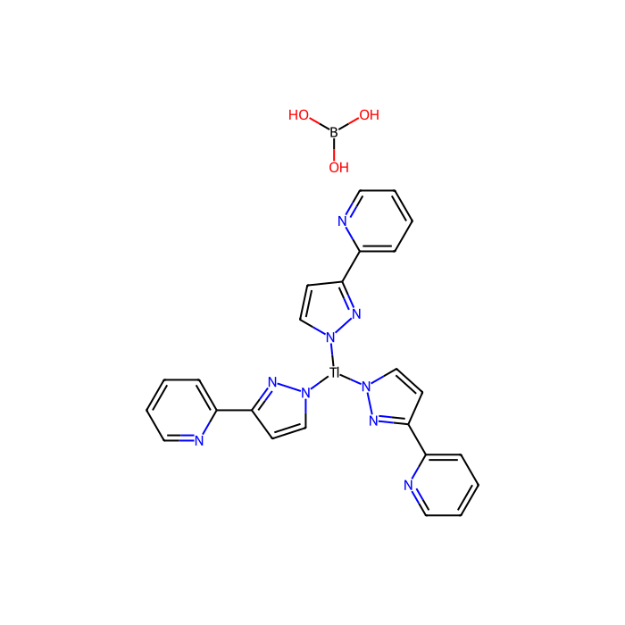 Thallium hydrotris[3-(2-pyridyl)pyrazol-1-yl]borate - ≥98% CAS No(165257-90-9) by Aladdin Scientific