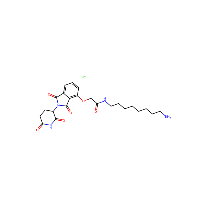 Thalidomide-O-amido-C8-NH2 hydrochloride - ≥95%(HPLC) CAS No(2415263-07-7) by Aladdin Scientific