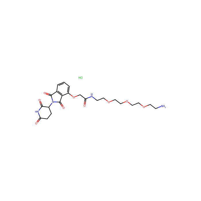 Thalidomide-O-amido-PEG3-NH2 hydrochloride - ≥95%(HPLC) CAS No(2245697-84-9) by Aladdin Scientific