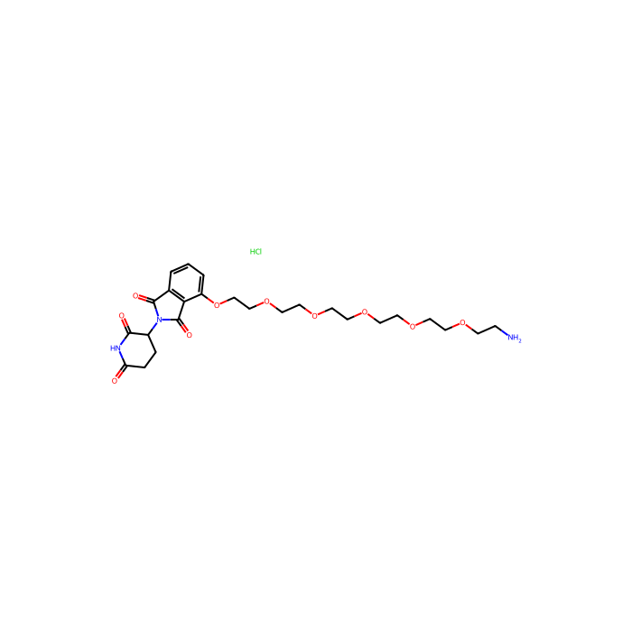 Pomalidomide-PEG6-NH2 hydrochloride - ≥95% CAS No(2341841-01-6) by Aladdin Scientific