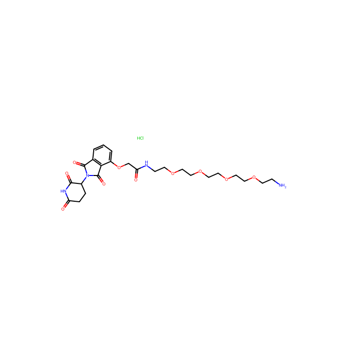 Thalidomide-O-amido-PEG4-C2-NH2 hydrochloride - ≥95%(HPLC) CAS No(2245697-85-0) by Aladdin Scientific