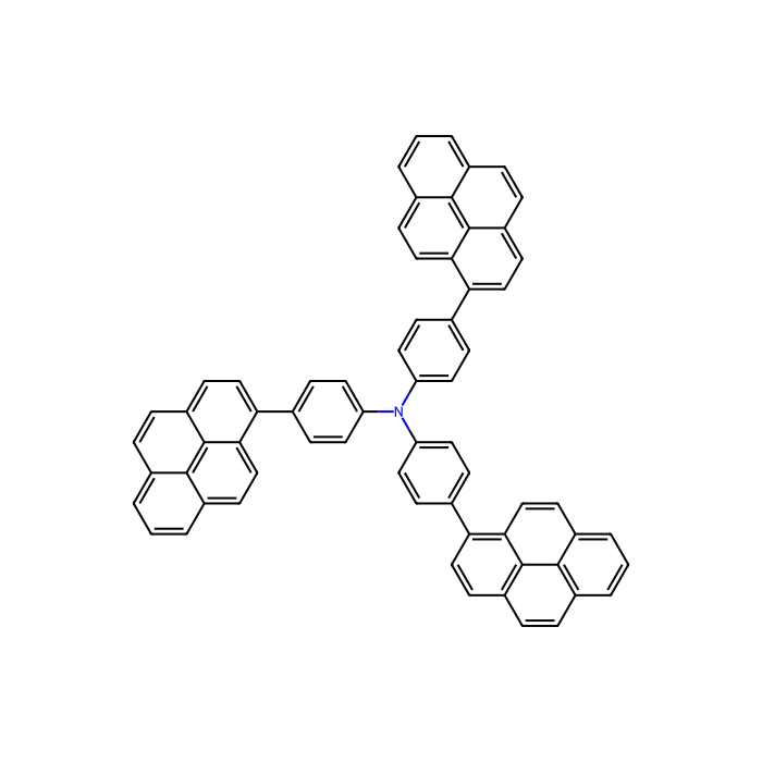 Tris[4-(pyrenyl)-phenyl]amine - sublimed grade, ≥99%(HPLC) CAS No(349669-77-8) by Aladdin Scientific