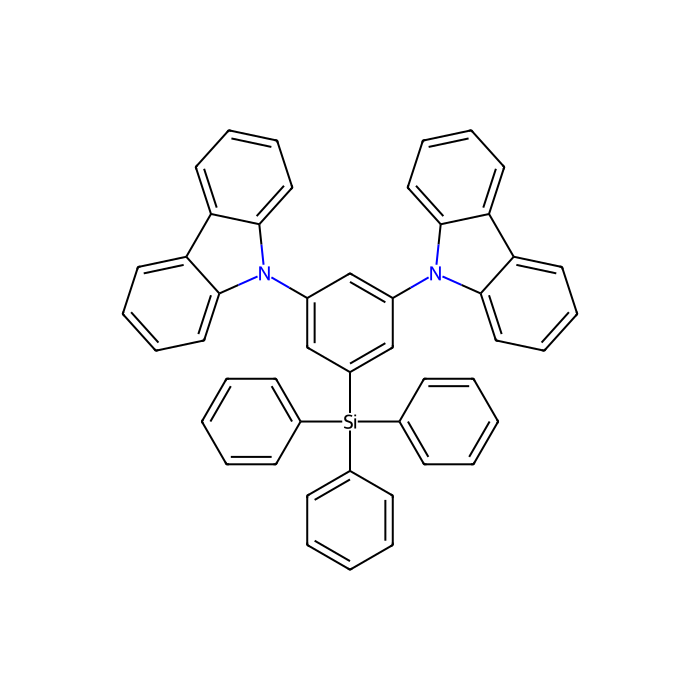 9,9'-(5-(Triphenylsilyl)-1,3-phenylene)bis(9H-carbazole) - sublimed grade, ≥99%(HPLC) CAS No(850221-63-5) by Aladdin Scientific