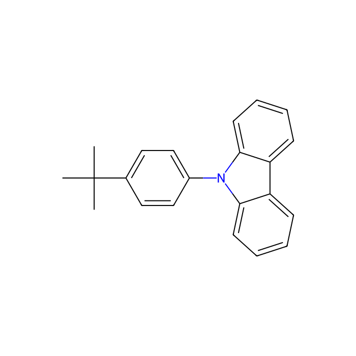 9-(4-tert-Butylphenyl)-9H-carbazole - ≥98%(HPLC) CAS No(57103-13-6) by Aladdin Scientific