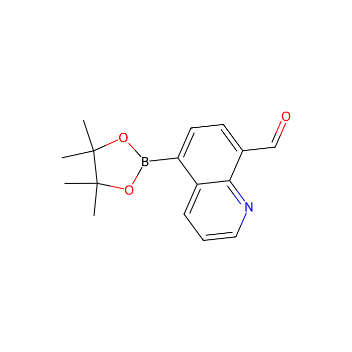 5-(4,4,5,5-Tetramethyl-1,3,2-dioxaborolan-2-yl)quinoline-8-carbaldehyde -  CAS No(1310383-99-3) by Aladdin Scientific