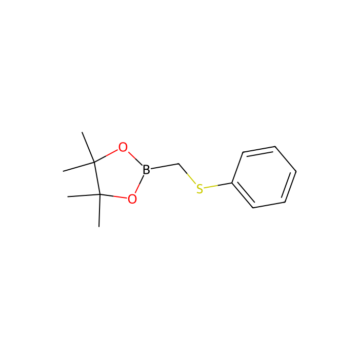 4,4,5,5-Tetramethyl-2-(phenylthiomethyl)-1,3,2-dioxaborolane - ≥98% CAS No(66080-23-7) by Aladdin Scientific