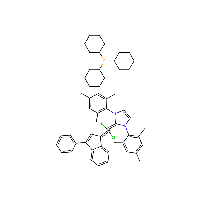 Tricyclohexylphosphine[1,3-bis(2,4,6-trimethylphenyl)imidazol-2-ylidene][3-phenyl-1H-inden-1-ylidene]ruthenium(II) dichloride - ≥99.95% metals basis CAS No(254972-49-1) by Aladdin Scientific