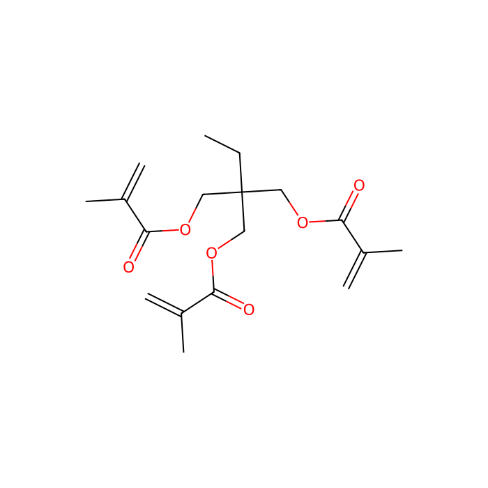 Trimethylolpropane trimethacrylate - ≥80%(GC), contains250ppm MEHQ as stabilizer CAS No(3290-92-4) by Aladdin Scientific