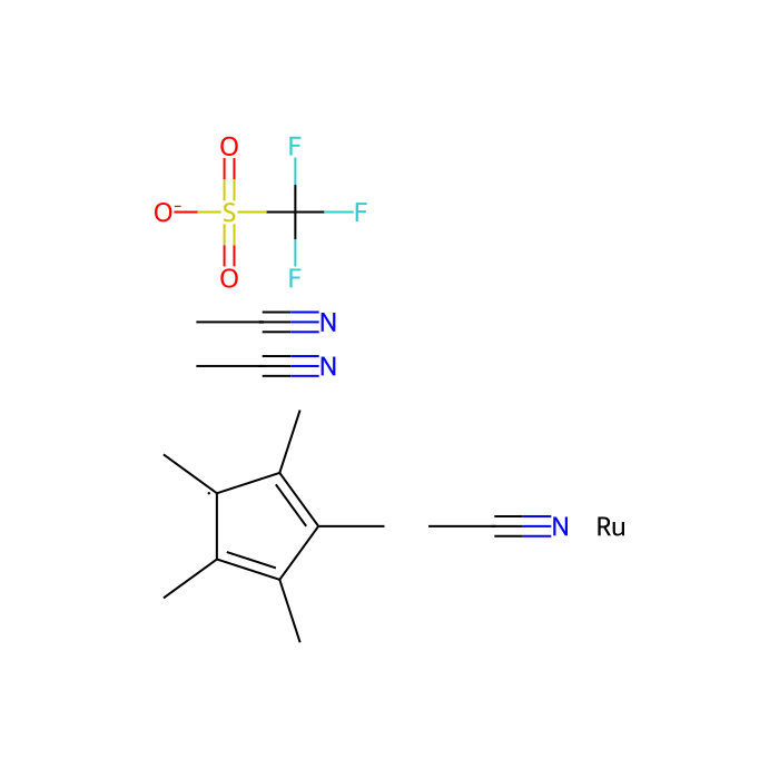 acetonitrile,1,2,3,4,5-pentamethylcyclopentane,ruthenium,trifluoromethanesulfonate - ≥95% CAS No(113860-02-9) by Aladdin Scientific