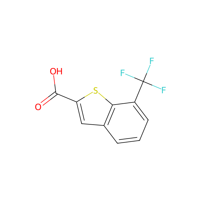7-(Trifluoromethyl)benzo[b]thiophene-2-carboxylic acid - ≥95% CAS No(550998-66-8) by Aladdin Scientific