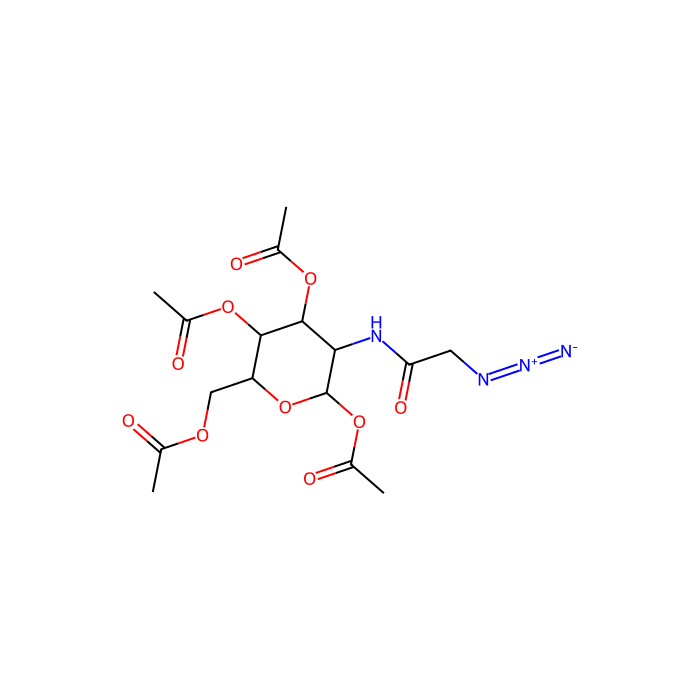 1,3,4,6-Tetra-O-acetyl-2-[(azidoacetyl)amino]-2-deoxy-β-D-galactopyranose - ≥98% CAS No(1404472-50-9) by Aladdin Scientific