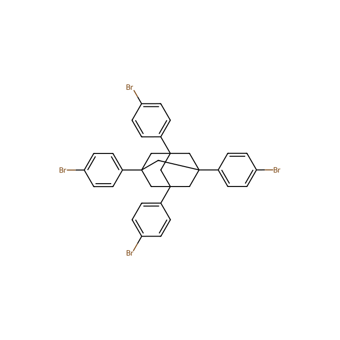 1,3,5,7-Tetrakis(4-bromophenyl)adamantane - ≥95% CAS No(144970-36-5) by Aladdin Scientific