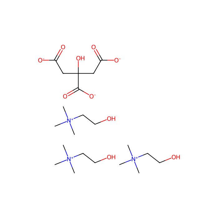 Tricholine Citrate - 65 % water CAS No(546-63-4) by Aladdin Scientific