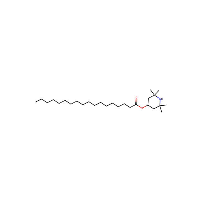 2,2,6,6-Tetramethyl-4-piperidinyl stearate - ≥96%, Mixture of C16 & C18 CAS No(167078-06-0) by Aladdin Scientific