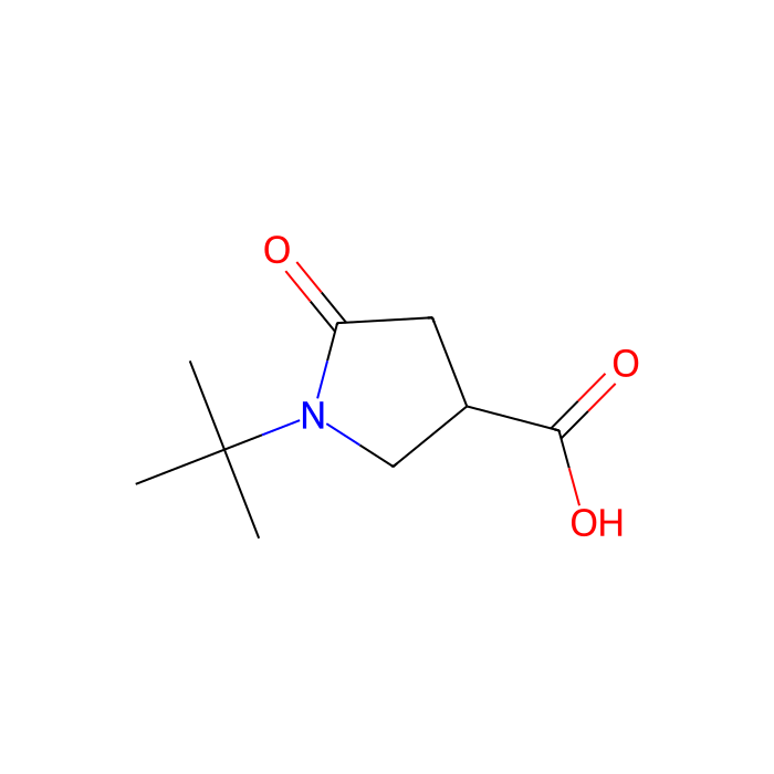 1-tert-butyl-5-oxopyrrolidine-3-carboxylic acid - ≥97% CAS No(773865-05-7) by Aladdin Scientific
