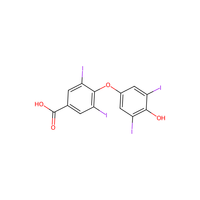 4-(4-hydroxy-3,5-diiodophenoxy)-3,5-diiodobenzoic acid - ≥98% CAS No(2055-97-2) by Aladdin Scientific