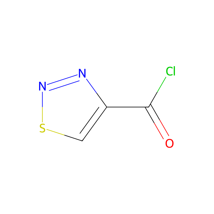 [1,2,3]Thiadiazole-4-carbonyl chloride - ≥97% CAS No(4100-17-8) by Aladdin Scientific
