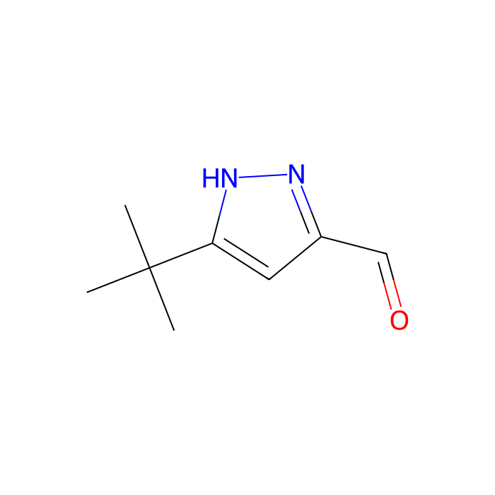 3-tert-butyl-1H-pyrazole-5-carbaldehyde -  CAS No(865138-11-0) by Aladdin Scientific