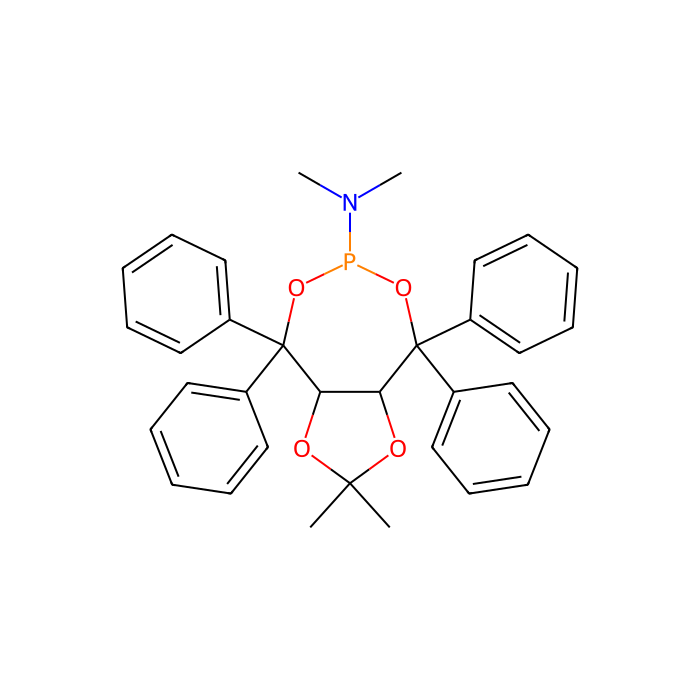 (3aR,8aR)-(-)-(2,2-Dimethyl-4,4,8,8-tetraphenyl-tetrahydro-[1,3]dioxolo[4,5-e][1,3,2]dioxaphosphepin-6-yl)dimethylamine - ≥98% CAS No(213843-90-4) by Aladdin Scientific