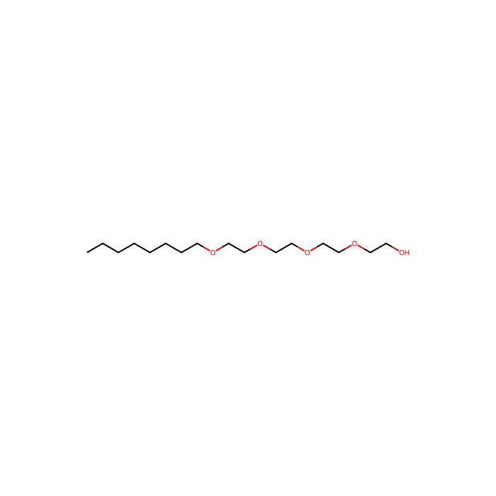 Tetraethylene glycol monooctyl ether - ≥98% CAS No(19327-39-0) by Aladdin Scientific