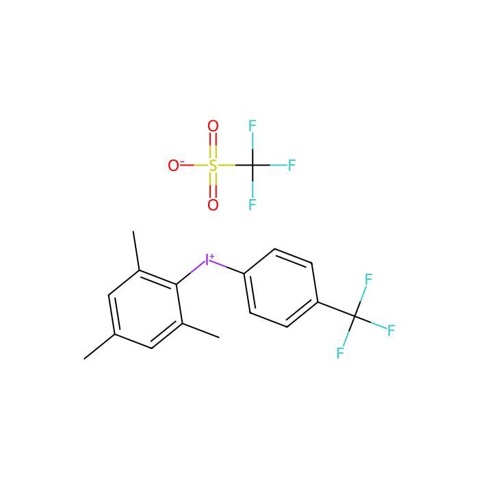 [4-(Trifluoromethyl)phenyl](2,4,6-trimethylphenyl)iodonium Trifluoromethanesulfonate - ≥98% CAS No(1232133-62-8) by Aladdin Scientific