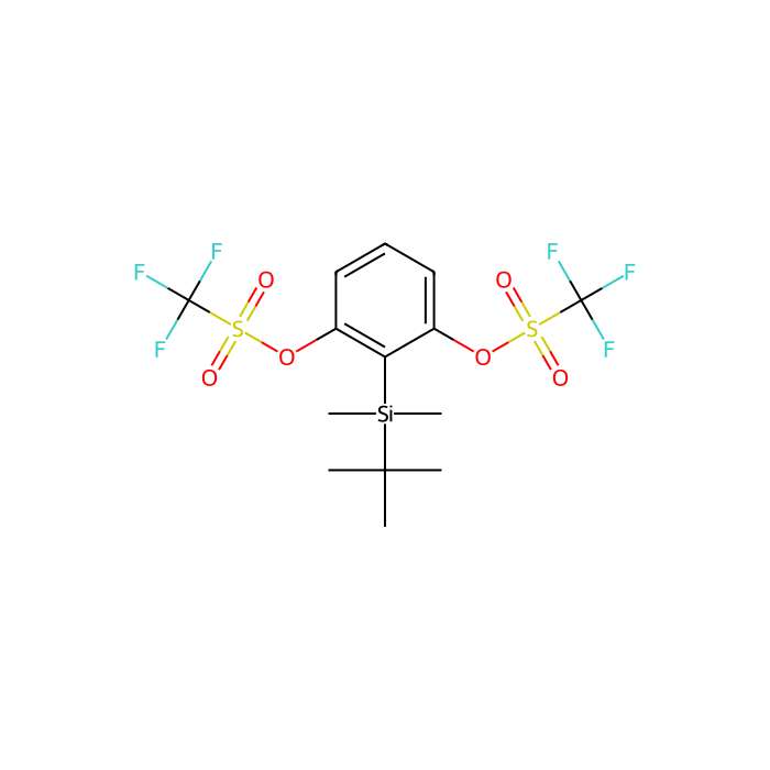 2-(tert-Butyldimethylsilyl)-1,3-phenylene Bis(trifluoromethanesulfonate) - ≥95%(GC) CAS No(1637638-66-4) by Aladdin Scientific