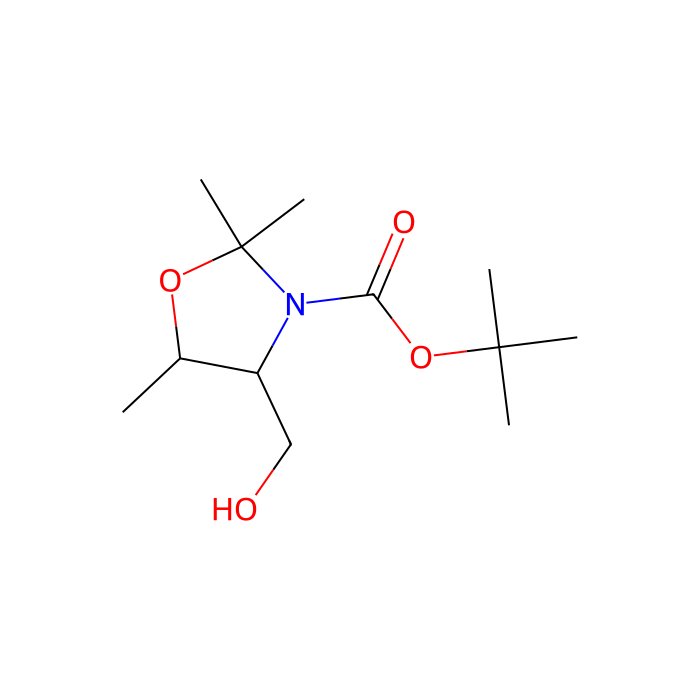 tert-Butyl (4S,5S)-4-(Hydroxymethyl)-2,2,5-trimethyloxazolidine-3-carboxylate - ≥97% CAS No(1013028-27-7) by Aladdin Scientific