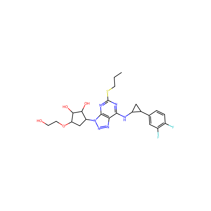 Ticagrelor(AZD6140) - Moligand™, 10mM in DMSO CAS No(274693-27-5) by Aladdin Scientific