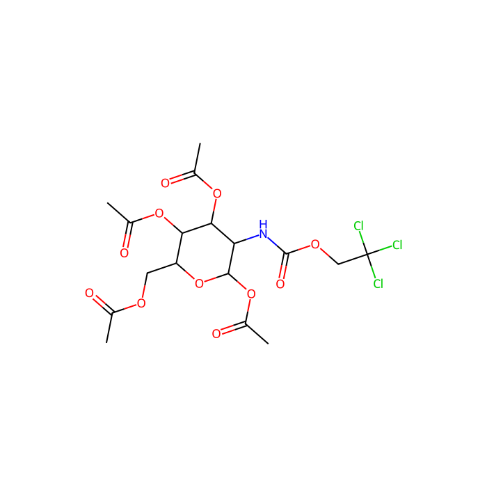 1,3,4,6-Tetra-O-acetyl-2-deoxy-2-(2,2,2-trichloroethoxycarbonylamino)-β-D-glucopyranose - ≥98% CAS No(122210-05-3) by Aladdin Scientific