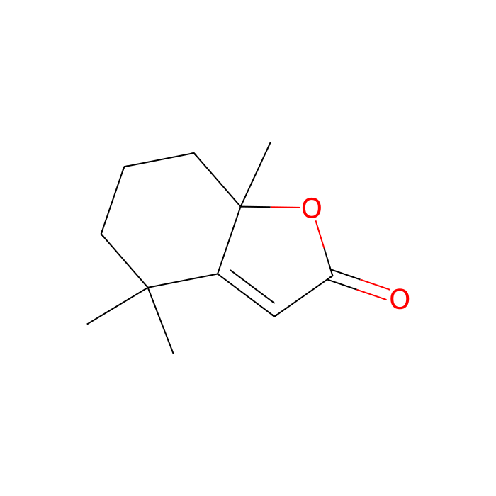 (2,6,6-Trimethyl-2-hydroxycyclohexylidene)acetic acid lactone - 10mM in DMSO CAS No(17092-92-1) by Aladdin Scientific