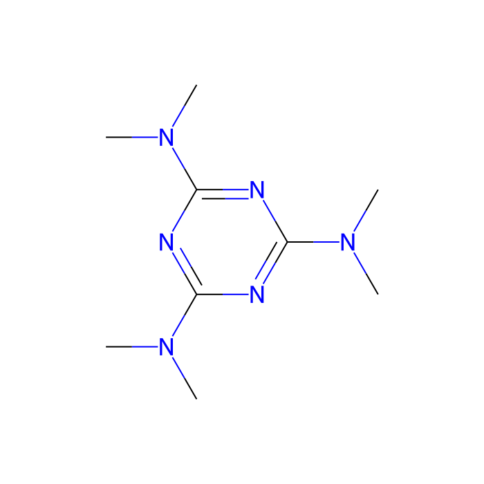 2,4,6-Tris(dimethylamino)-1,3,5-triazine - Moligand™, 10mM in DMSO CAS No(645-05-6) by Aladdin Scientific