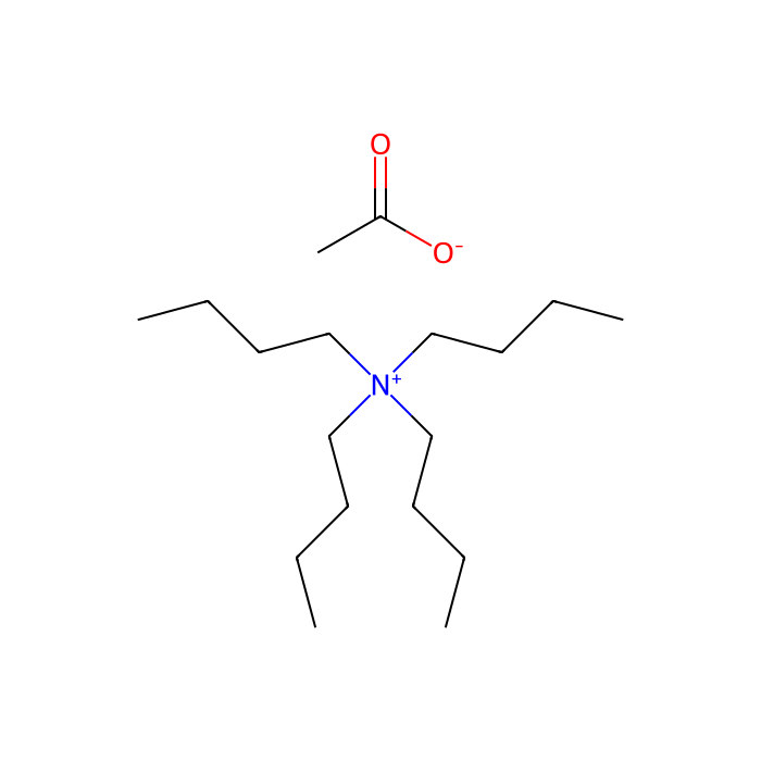 Tetrabutylammonium acetate solution - 1.0 M in H2O CAS No(10534-59-5) by Aladdin Scientific