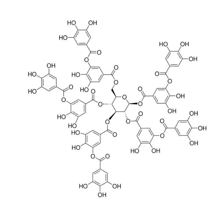 Tannic acid - Moligand™, Source: Natural Chinese gallnut CAS No(1401-55-4) by Aladdin Scientific