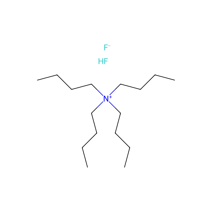 Tetrabutylammonium hydrogen difluoride solution(TBABF) - ~50% in acetonitrile CAS No(23868-34-0) by Aladdin Scientific