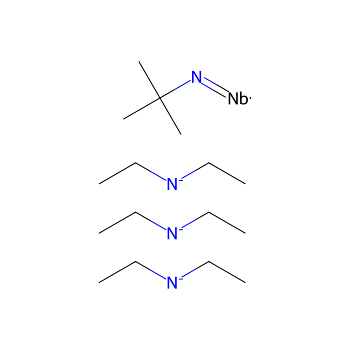 Tris(diethylamido)(tert-butylimido)niobium(V) - packaged for use in deposition systems CAS No(210363-27-2) by Aladdin Scientific