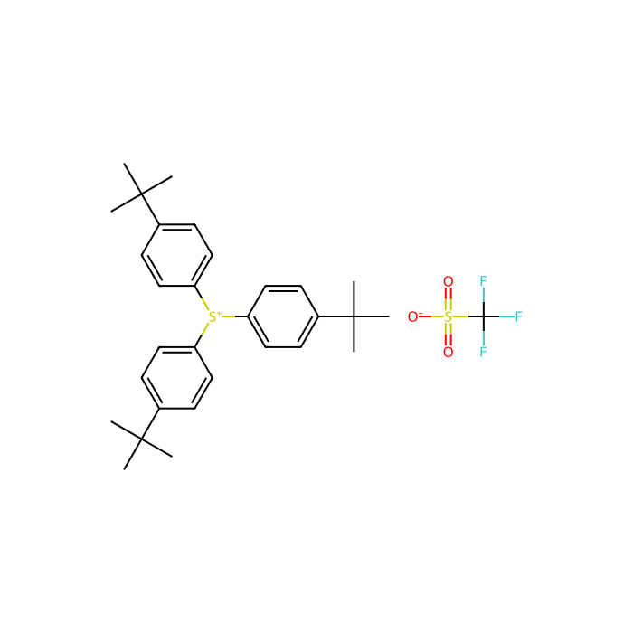Tris(4-tert-butylphenyl)sulfonium triflate - electronic grade, ≥99% metals basis CAS No(134708-14-8) by Aladdin Scientific
