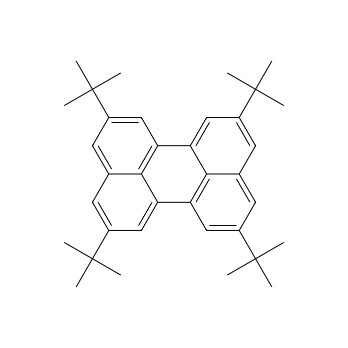 2,5,8,11-Tetra-t -butylperylene（TBPe） - sublimed grade CAS No(80663-92-9) by Aladdin Scientific