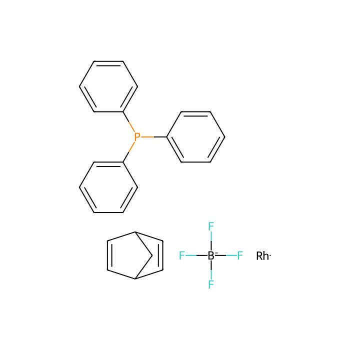 Triphenylphosphine(2,5-norbornadiene)rhodium(I) tetrafluoroborate, polymer-bound Fibre-cat® -  CAS No(305367-01-5) by Aladdin Scientific